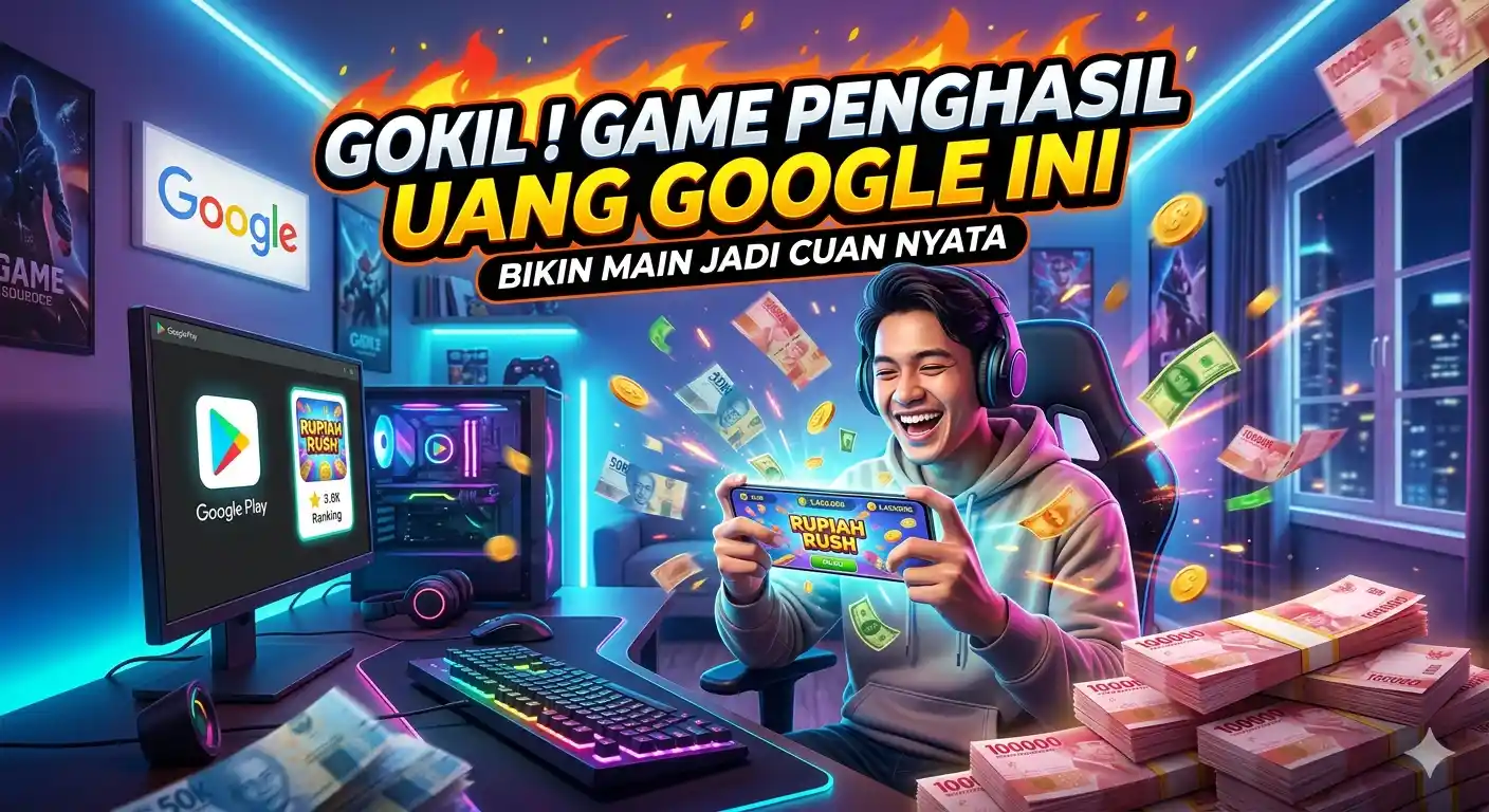 Gokil, Game Penghasil Uang Google Ini Bikin Main Jadi Cuan Nyata